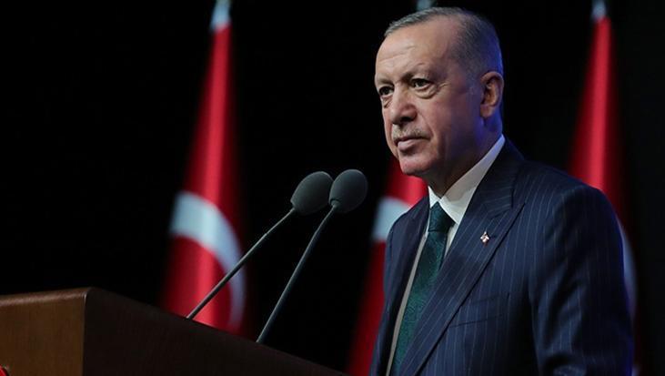 Cumhurbaşkanı Erdoğan'dan şehit ailelerine başsağlığı mesajı
