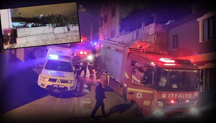 Denizli'de düğün hazırlığı yapılan evin tavanı çöktü: 6 yaralı