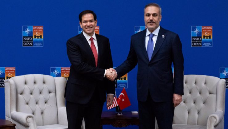 Dışişleri Bakanı Hakan Fidan ABD’li mevkidaşı ile görüştü