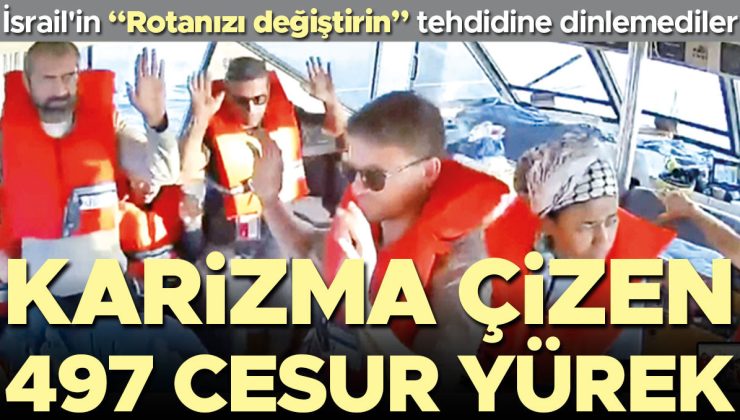 Dünyadan filoya büyük destek… Sumud ruhu