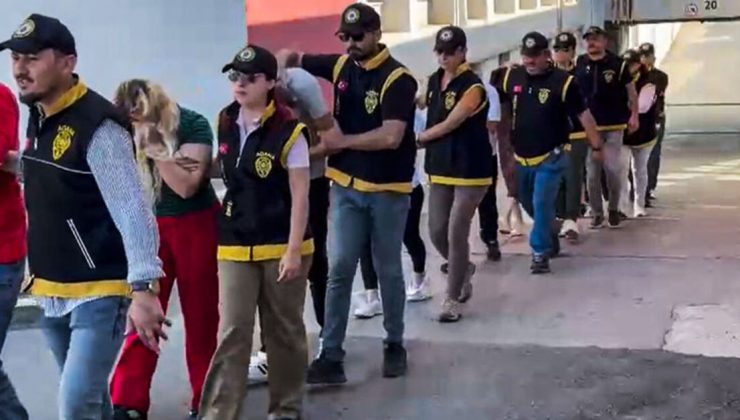 Eşlerini fuhuşa teşvik ettiler! 20 kadın kurtarıldı!