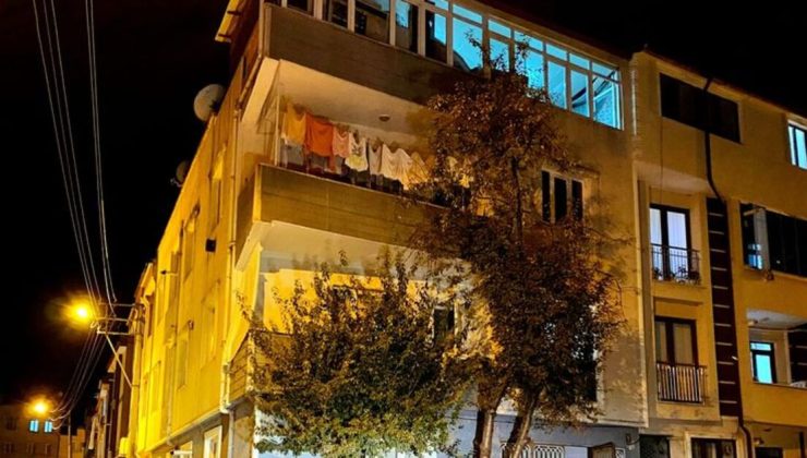 Evin terasında çamaşır toplarken düştü