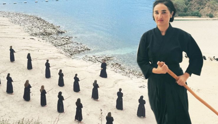 Fadik Sevin Atasoy, samuray eğitimi aldı