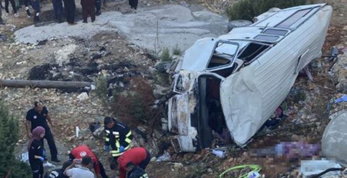 Feci kaza: 4 işçi öldü! 4’ü ağır, 14 yaralı var!
