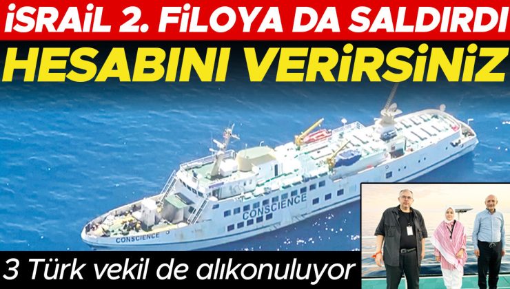 Gazze filosuna İsrail baskını