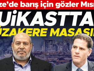 Gazze’de barış için gözler Mısır’da… Suikasttan müzakere masasına