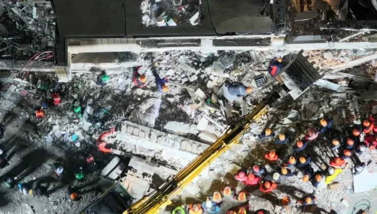 Gebze’de çöken binanın enkazından 19. saatte bir kişi daha çıkarıldı