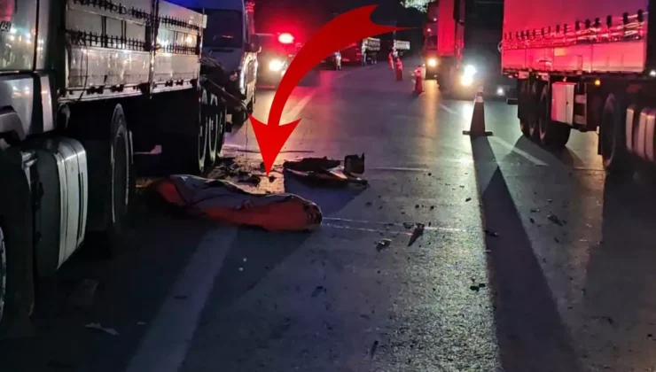 Genç şoför lastik değiştirirken tırın altında kalarak can verdi