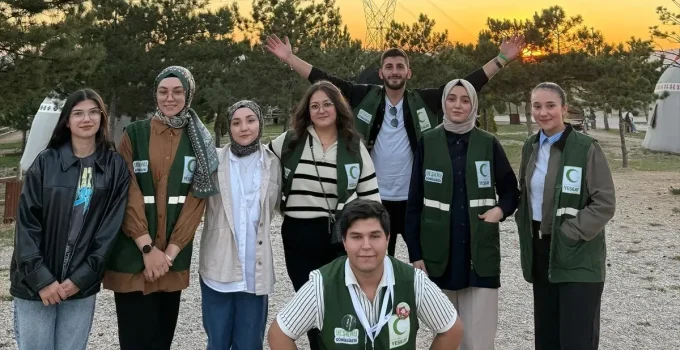 Genç Yeşilay Gönüllüleri Çorum’da Buluştu