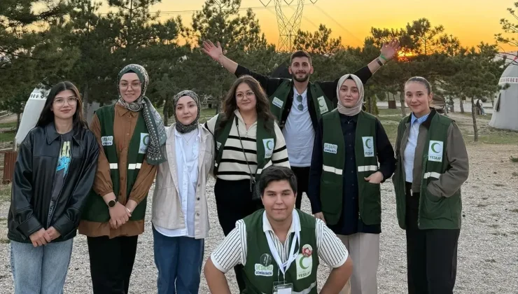 Genç Yeşilay Gönüllüleri Çorum’da Buluştu
