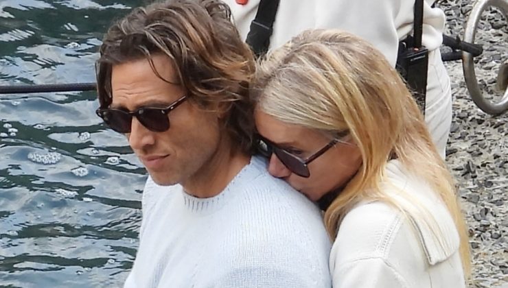 Gwyneth Paltrow, eşi Brad Falchuk ile aşka geldi