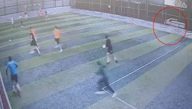 Halı sahada Edremit saldırganı paniği! Yeni görüntüsü ortaya çıktı