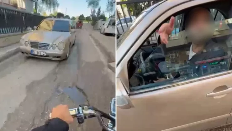 Hem suçlu hem güçlü! Ters yönde giden sürücüden pişkin sözler