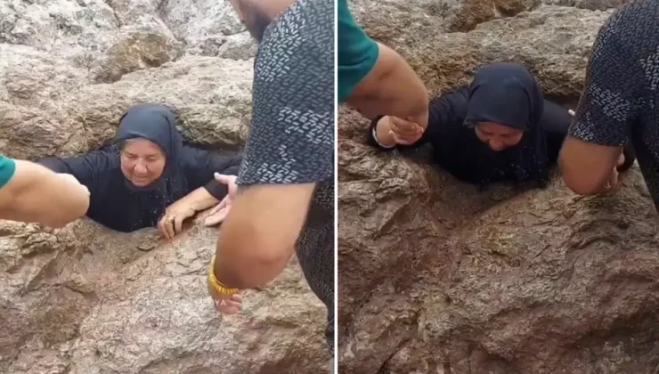 Her yıl binlerce kişi geliyor: Alevi vatandaşların geçmek için sıraya girdiği delik