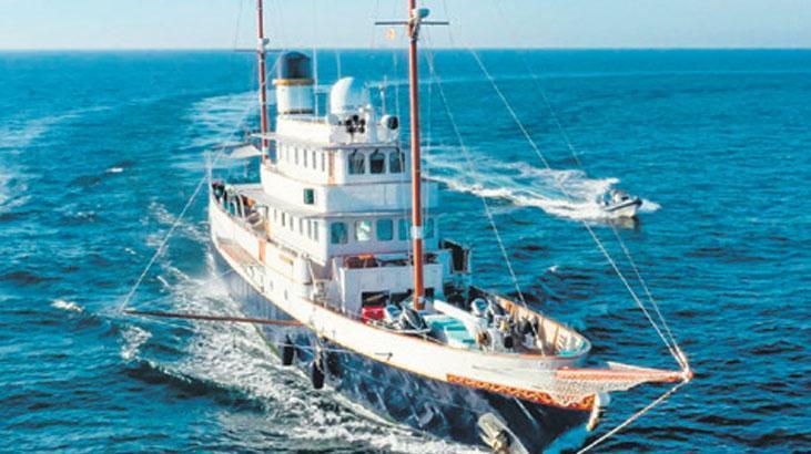 Hollywood’un efsane süperyatı Kalizma Bodrum’da