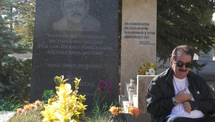 İbrahim Tatlıses, Neşet Ertaş’ın mezarını ziyaret etti
