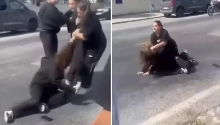 İkisi de çocuk yaşta! Saçlarından tutup yerde sürükledi