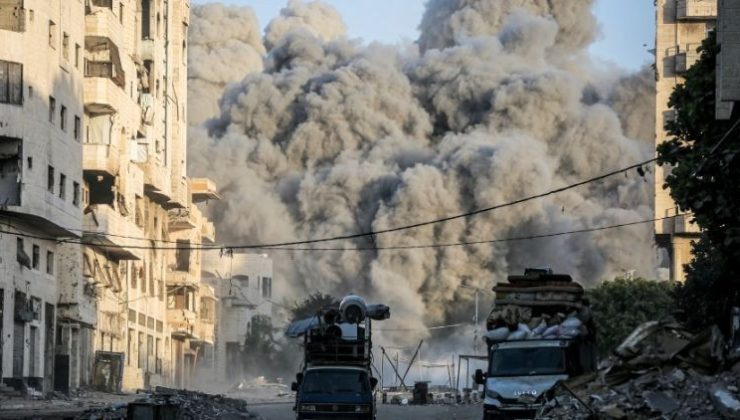 İsrail, Gazze’de bir evi vurdu… 7’si çocuk 17 kişi hayatını kaybetti