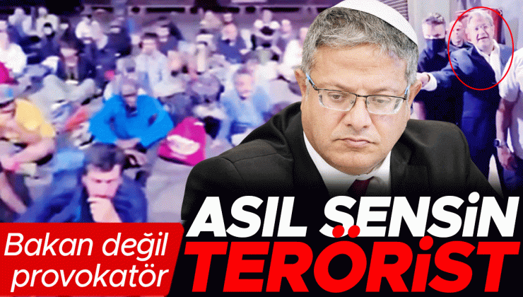 İsrailli aşırılıkçı, aktivistleri aşağıladı… Bakan değil provokatör