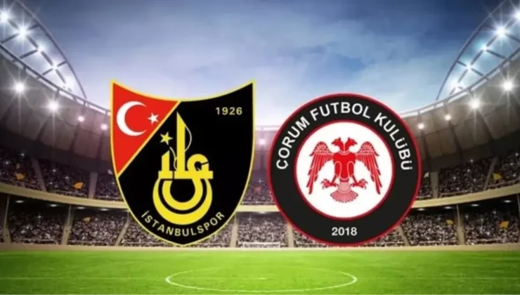 İstanbulspor-Çorum FK maçı canlı (şifresiz) izle! İstanbulspor-Çorum FK maçı hangi kanalda?