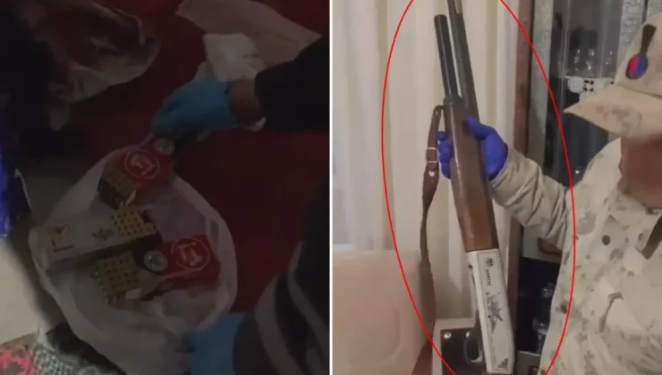 Jandarmadan "tarihi" yakalama! 1. Dünya Savaşı’ndan kalma tüfek bile var