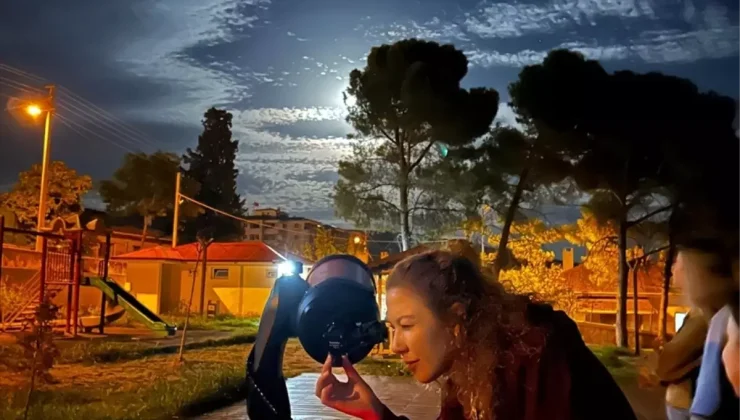 Kargı’da süper dolunay gözlem etkinliği düzenlendi