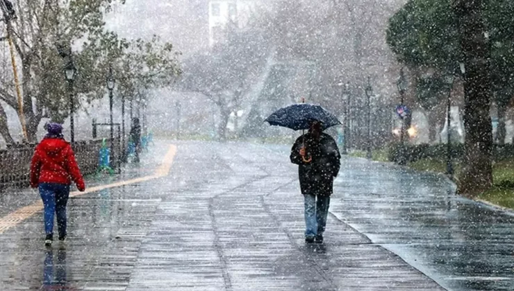 Karla karışık yağmur geliyor! Meteoroloji’den 12 kente sarı kodlu uyarı
