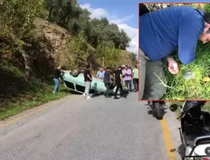 Kazayı görüntülemek isteyen gazetecilere saldırdılar