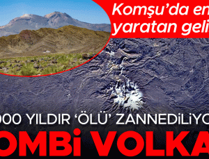 Komşu’da endişe yaratan gelişme… 710.000 yıldır ‘ölü’ zannediliyordu: ‘Zombi volkan’ Taftan