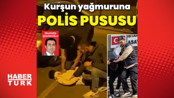 Kurşun yağdıran şüphelilere polisten pusu!