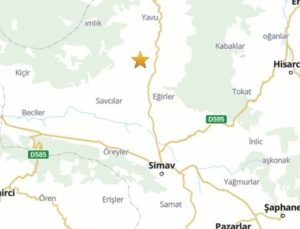 Kütahya Simav’da 4,1 büyüklüğünde deprem