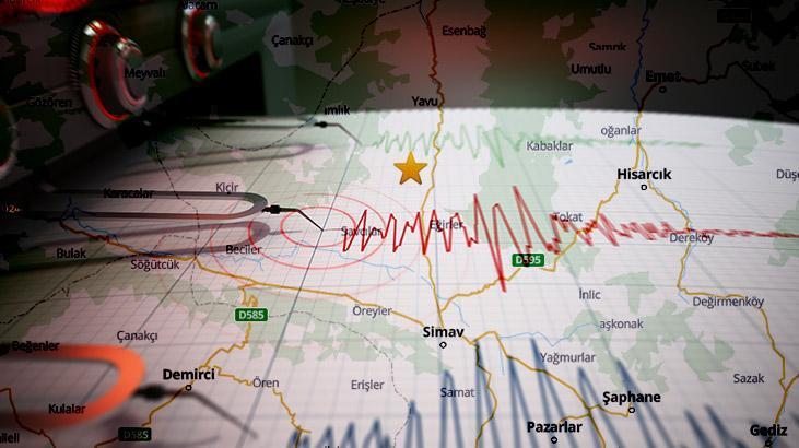 Kütahya'da sabah saatlerinde 4.1'lik deprem! AFAD'dan açıklama