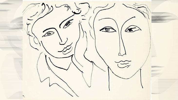 Matisse’in çizimleri sanata fon olacak