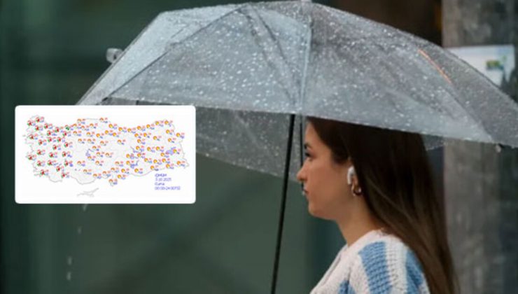 Meteoroloji’den 9 kent için ‘sarı’ alarm! 4 bölgede sağanak ve fırtına! Cumaya dikkat!