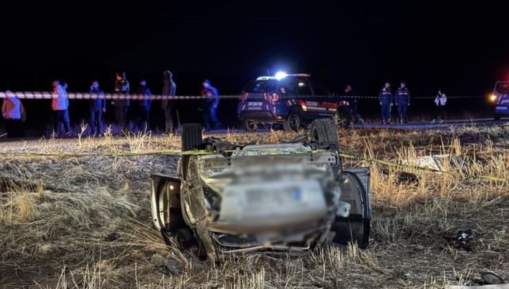 Nevşehir’de otomobil devrildi: 2 ölü, 1 yaralı