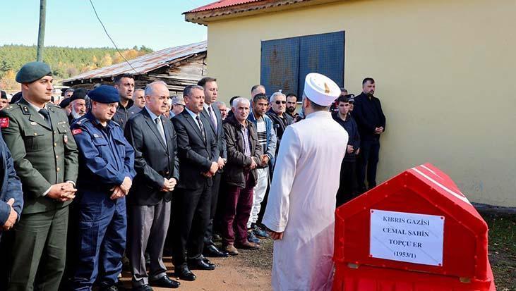 Ordu'da vefat eden Kıbrıs gazisi son yolculuğuna uğurlandı