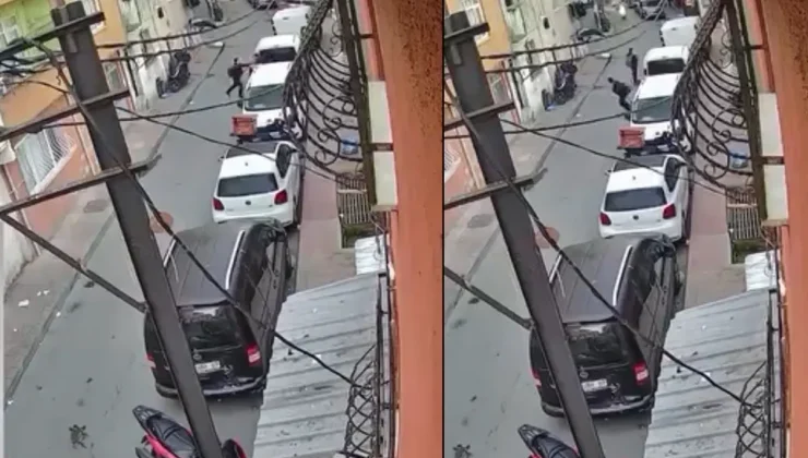 Ortaokul öğrencisi arkadaşını boynundan bıçakladı! O anlar kamerada