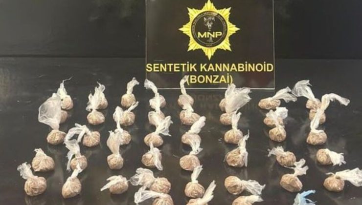 Otobüs terminalinde uyuşturucu satan şüpheli tutuklandı