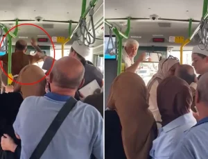 Otobüste "Kart basmadın" kavgası! Şoförün kafasına yumruk darbeleri indirdi