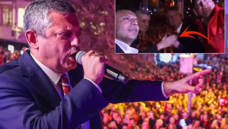 Özgür Özel’in el işaretine Dilek İmamoğlu müdahale etti