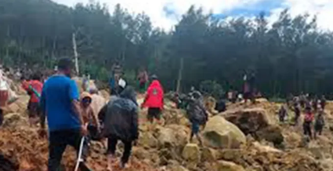 Papua Yeni Gine’deki toprak kaymasında 21 kişi hayatını kaybetti