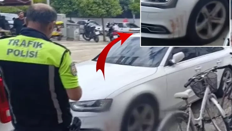 "Araçta kan var" ihbarı polisi alarma geçirdi! Gerçek bambaşka çıktı