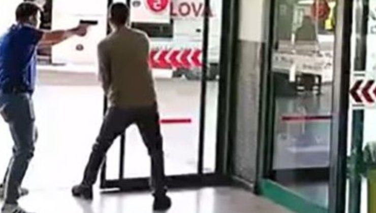 Rastgele ateş açan uzman çavuş bacağından vuruldu
