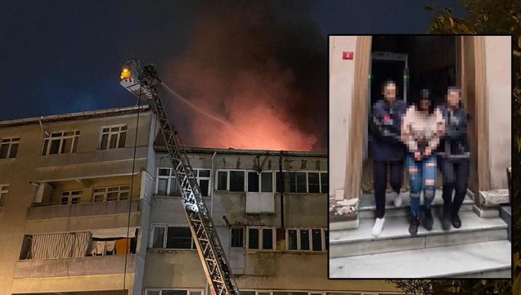 Sevgilisinin iş yerini kundaklayan kadından şok savunma: O ben değilim