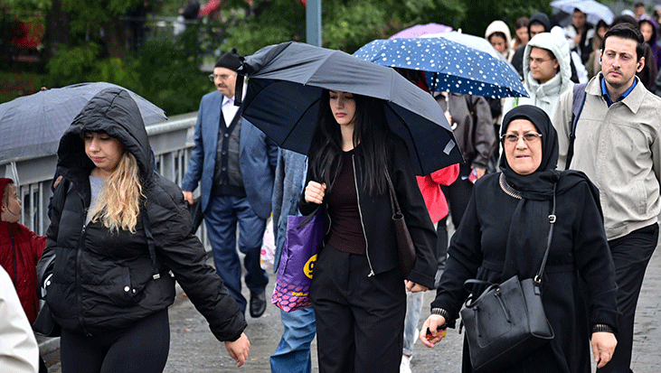 Sıcaklık düşüyor sağanak vuracak