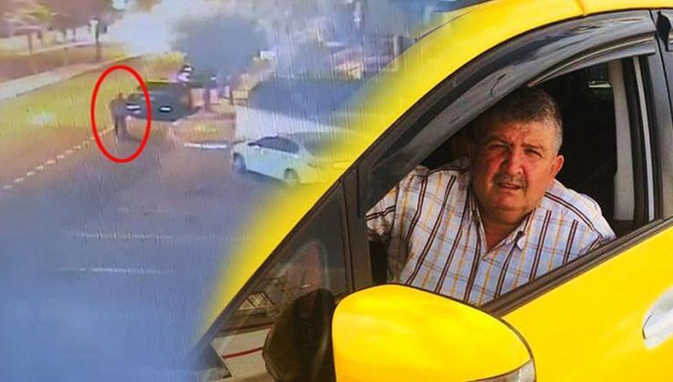 Taksicinin feci sonu! Caddede yürürken hayatını kaybetti