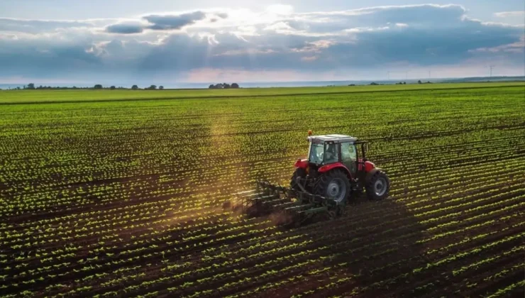 Tarlasını sürerken patlamamış top mermisi buldu