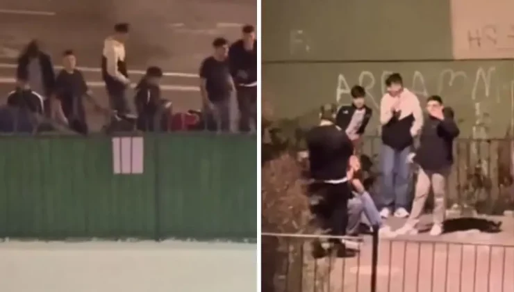 Tepki yağdı! Kız yurdunun önünde yaptıklarına bakın