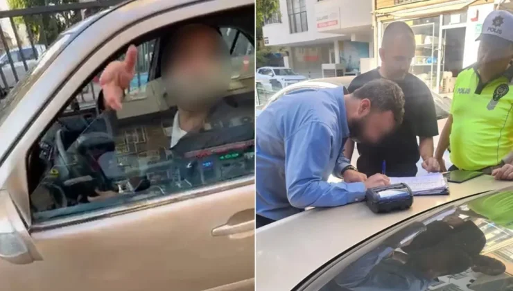 Ters yöne girip racon kesen sürücü bedelini ağır ödedi