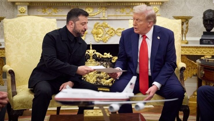 Trump ile Zelenskiy görüştü